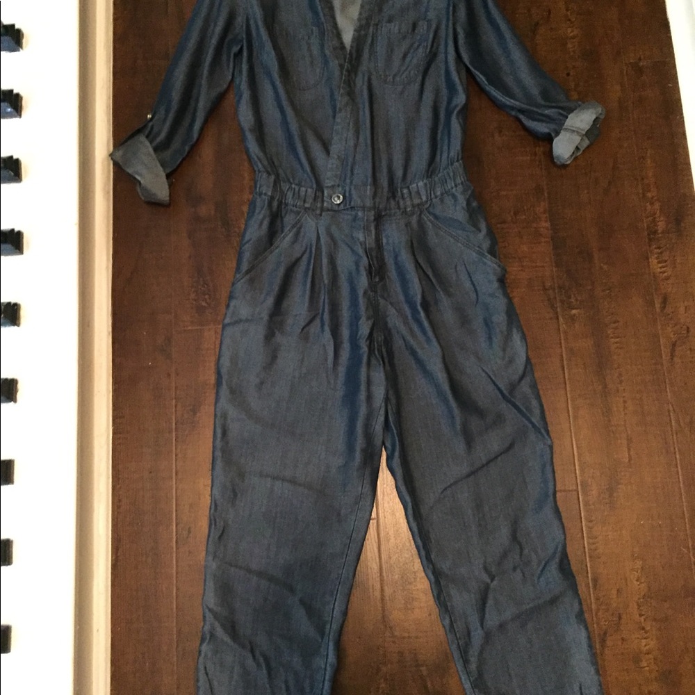 Bebe Jean Jumpsuit size Small